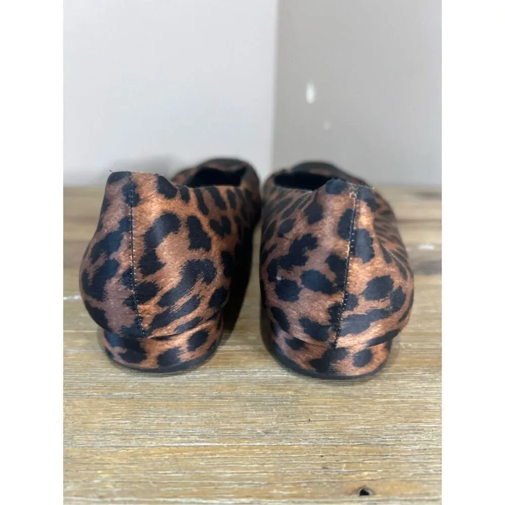 Zara leopard print flats